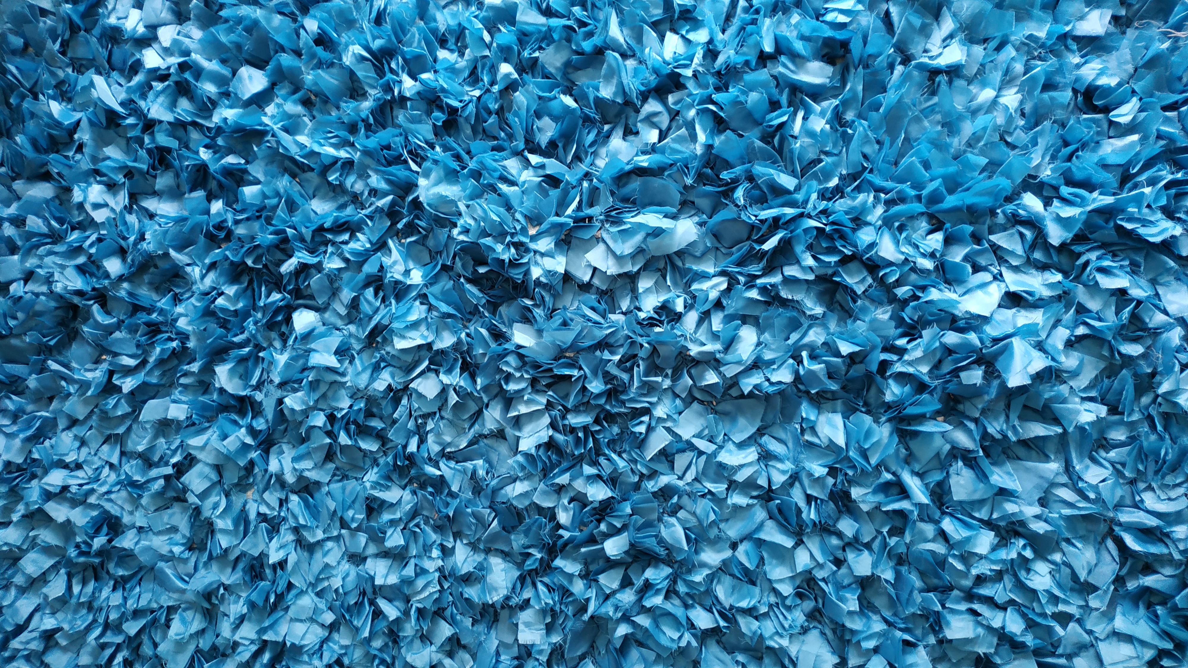 alfombra azul